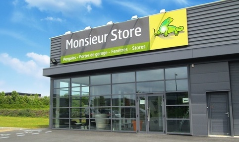 Devanture magasin franchisé Monsieur Store